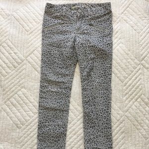NWOT—Gap girls’ animal print grey cords